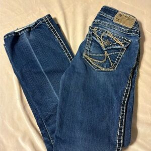 Silver Jeans Indigo Boot Cut Denim